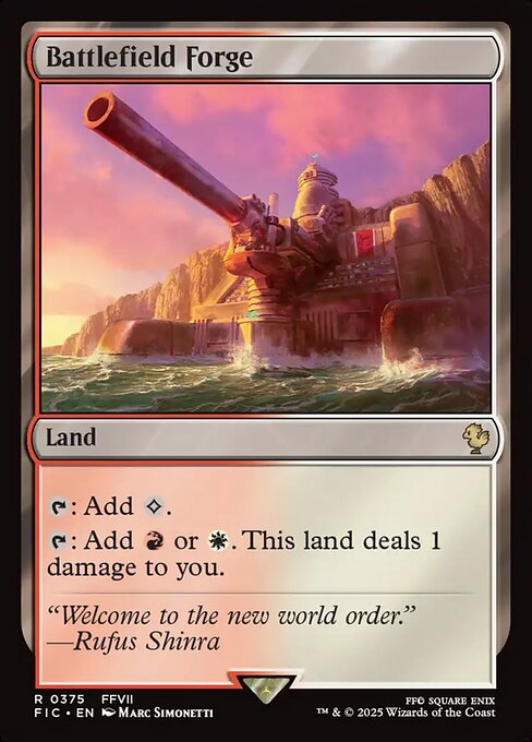 Battlefield Forge – Final Fantasy Commander (FIC-375) Magic: The Gathering card | LC-REM-20260804-15339523801420-a2de3346-9647-4540-ba41-e67c24ddf141