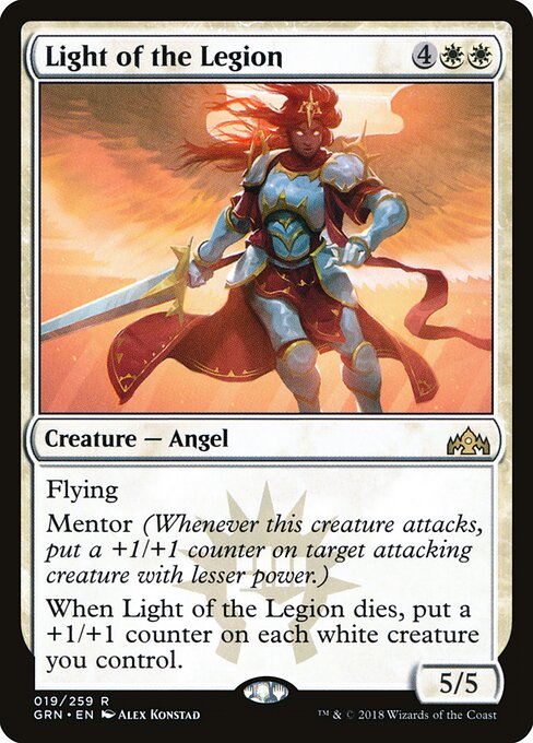 Light of the Legion – Guilds of Ravnica (GRN-19) Magic: The Gathering card