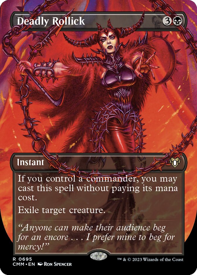 Magic-kaart Deadly Rollick CMM-695 uit Commander Masters (Rare) Hauptbild