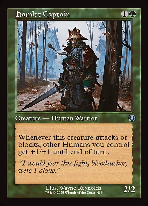 Hamlet Captain – Innistrad Remastered (INR-413) Magic: The Gathering card | LC-REM-20260804-15339575312716-a313e62d-a341-4c34-8e68-f7577527b846
