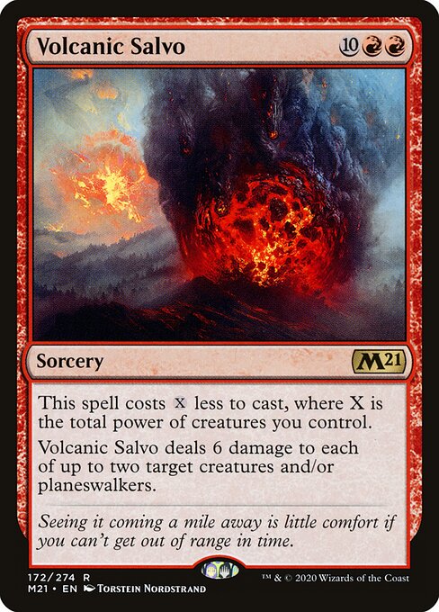 Volcanic Salvo – Core Set 2021 (M21-172) Magic: The Gathering card | LC-REM-20260804-15150839955788-a31b6817-9b63-4d6f-a945-459b44ad184c