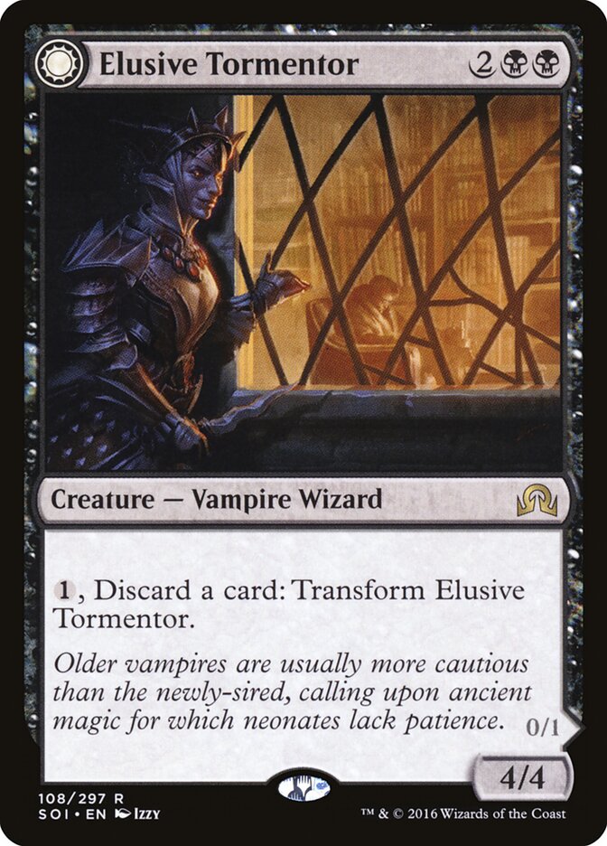 Elusive Tormentor / Insidious Mist - Shadows over Innistrad (Rare) [SOI-108] Main image
