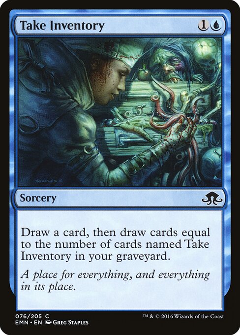 Take Inventory – Eldritch Moon (EMN-76) Magic: The Gathering card
