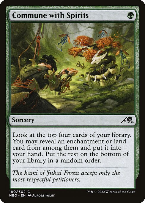 Commune with Spirits – Kamigawa: Neon Dynasty (NEO-180) Magic: The Gathering card | LC-REM-20260804-15150918173004-a35ff4dd-bad3-4496-82b3-8253f48af06d