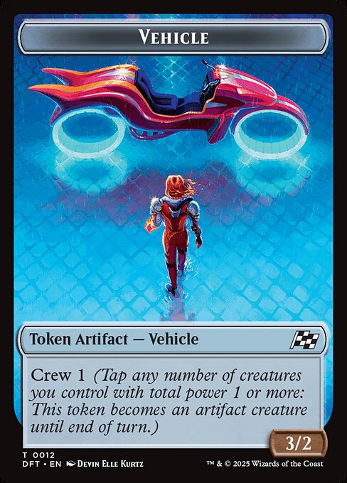 Vehicle – Aetherdrift Tokens (TDFT-12) Magic: The Gathering card | LC-REM-20260804-15339699372364-a3803365-ed78-409f-8ca5-7aa3634faf76 Image principale du produit