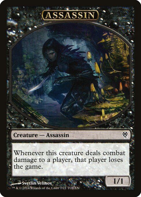 Assassin – Duel Decks: Jace vs. Vraska Tokens (TDDM-1) Magic: The Gathering card | LC-REM-20260804-15535541420364-a3960d63-168d-4d08-a10b-3331194fdc36 Hauptbild