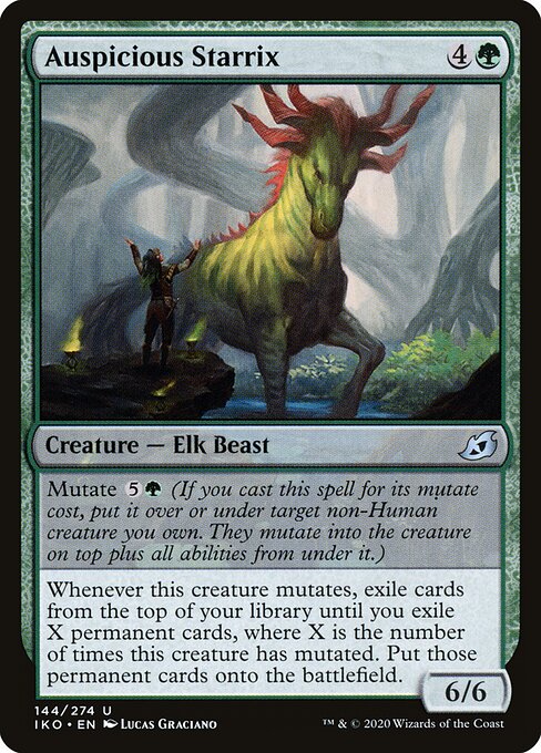 Auspicious Starrix – Ikoria: Lair of Behemoths (IKO-144) Magic: The Gathering card | LC-REM-20260804-15150899102028-a39ae1e4-d4dd-4691-af5a-5fa25ace4ebe Main image