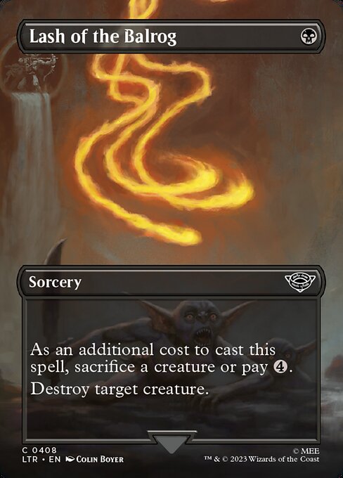 Lash of the Balrog – The Lord of the Rings: Tales of Middle-earth (LTR-408) Magic: The Gathering card | LC-REM-20260804-15150955266380-a3bb0051-3ba3-4e22-9098-42ee0d9b645c Hauptbild