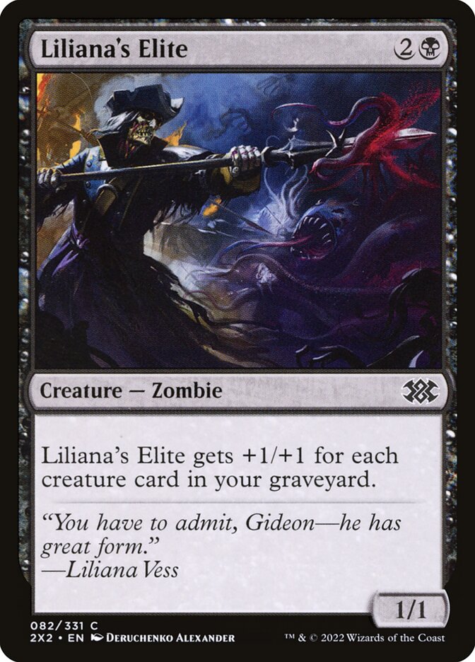 Liliana's Elite - Double Masters 2022 (Common) [2X2-82]