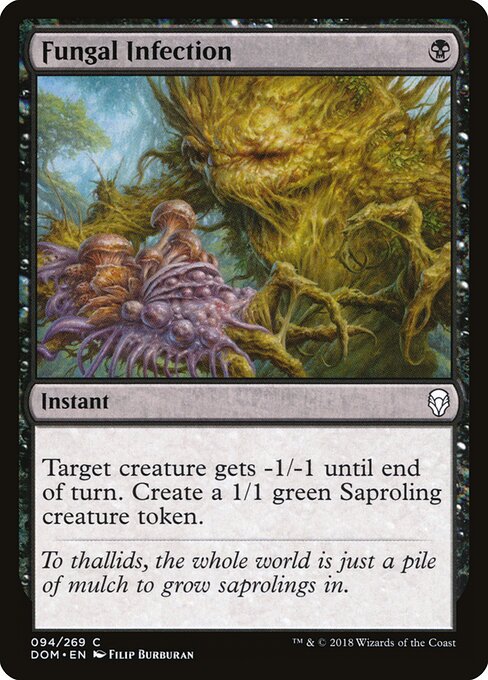 Fungal Infection – Dominaria (DOM-94) Magic: The Gathering card Image principale du produit