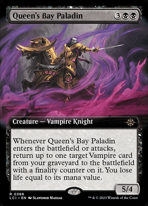 Queen's Bay Paladin – The Lost Caverns of Ixalan (LCI-368) Magic: The Gathering card | LC-REM-20260804-15393060421964-a40cdb01-d303-438c-9c87-ca334ac68582