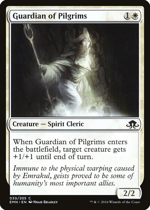 Guardian of Pilgrims – Eldritch Moon (EMN-30) Magic: The Gathering card