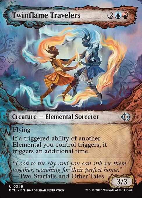 Twinflame Travelers – Lorwyn Eclipsed (ECL-345) Magic: The Gathering card | LC-REM-20260804-15544003068236-a422ae59-abb6-423d-8400-670196560920