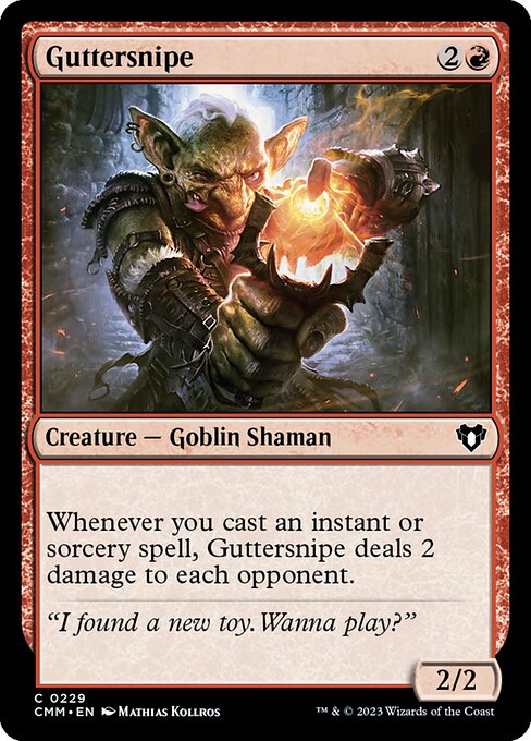 Guttersnipe – Commander Masters (CMM-229) Magic: The Gathering card | LC-REM-20260804-15376445899084-a4276d10-d163-4068-a6db-5bb0a1ac88e3 Main image