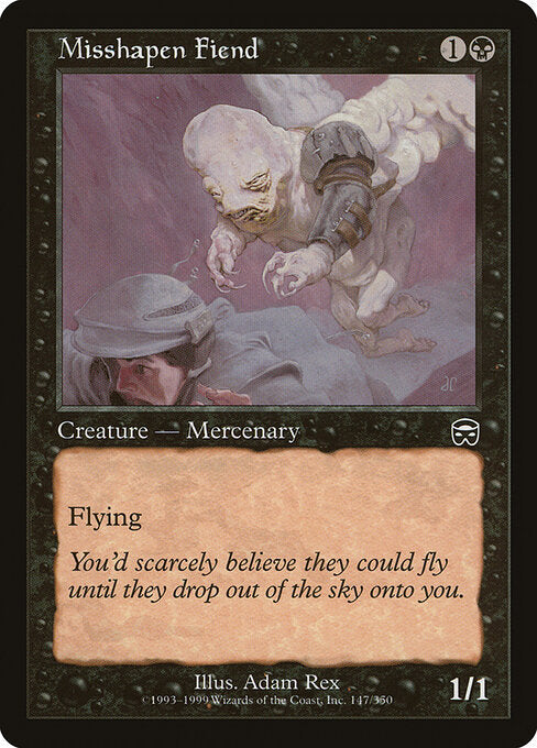 Misshapen Fiend – Mercadian Masques (MMQ-147) Magic: The Gathering card | LC-REM-20260804-15935505662284-a43cf59e-7583-4651-968a-2a7201c69b6b Imagen principal del producto