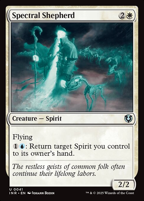 Spectral Shepherd – Innistrad Remastered (INR-41) Magic: The Gathering card