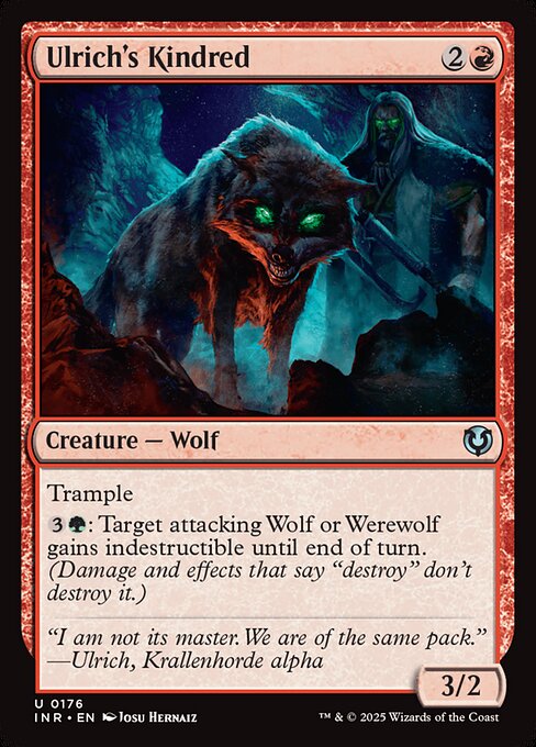 Ulrich's Kindred – Innistrad Remastered (INR-176) Magic: The Gathering card | LC-REM-20260804-15339695866188-a461ca76-ce52-4f6a-bbc0-601c683eaaa0