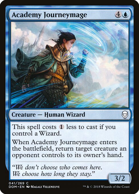 Academy Journeymage – Dominaria – DOM 41 – English Magic card Main image