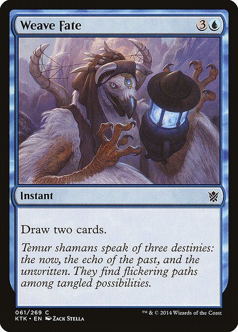 Weave Fate – Khans of Tarkir (KTK-61) Magic: The Gathering card | LC-REM-20260804-15150774747468-a4a1f9c1-25a3-465f-b3d8-98f0867c9bb6 Immagine principale del prodotto
