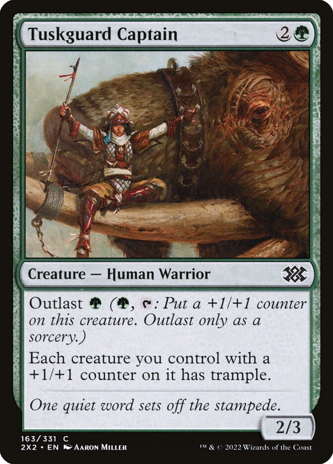 Tuskguard Captain - Double Masters 2022 (Common) [2X2-163]