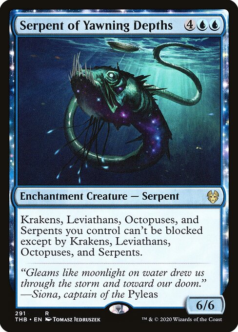Serpent of Yawning Depths – Theros Beyond Death (THB-291) Magic: The Gathering card | LC-REM-20260804-15151544926540-a4ac18ae-0d1e-43f5-9cc9-722fa6e36fe5