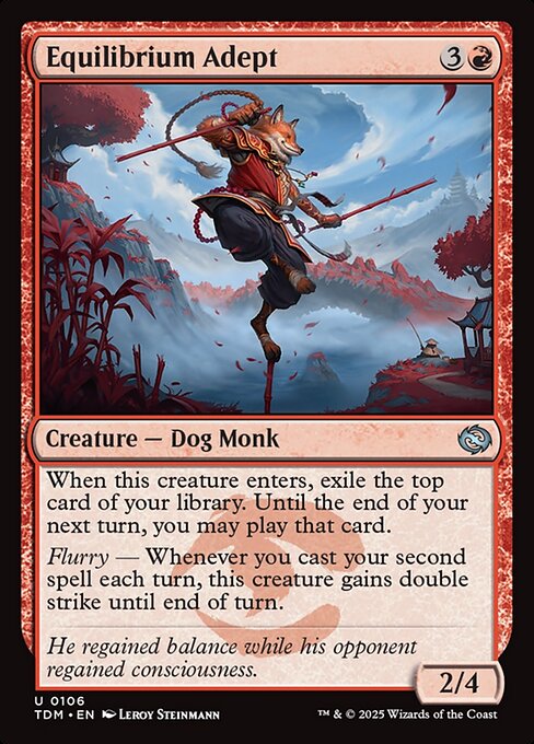Equilibrium Adept – Tarkir: Dragonstorm (TDM-106) Magic: The Gathering card | LC-REM-20260804-15401849094476-a4ba6d74-c6be-4a5e-8859-b791bb6b8f51