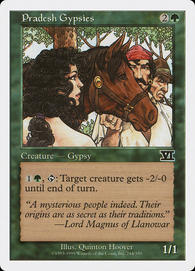 Pradesh Gypsies - Sixth Edition (Common) [6ED-244]