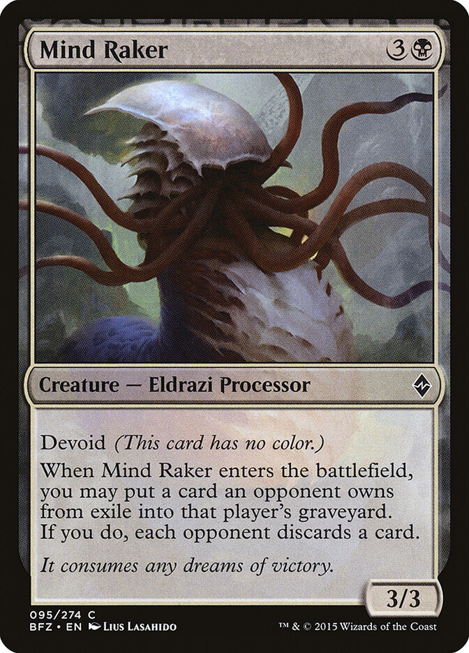 Mind Raker - Battle for Zendikar (Common) [BFZ-95] Hoofdafbeelding