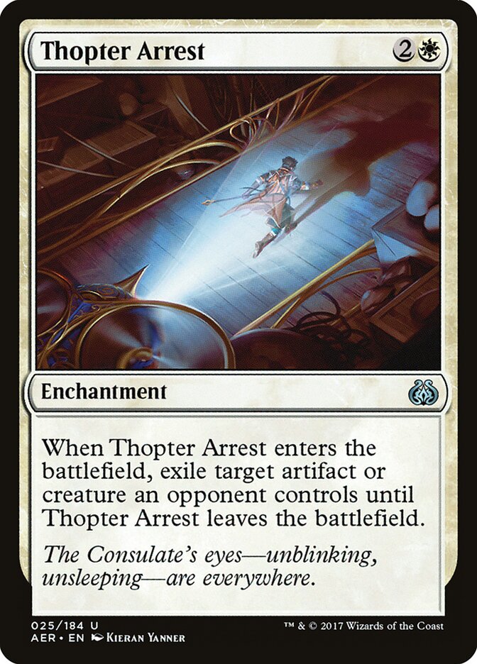 Thopter Arrest - Aether Revolt (Uncommon) [AER-25]