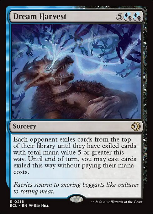 Dream Harvest – Lorwyn Eclipsed (ECL-216) Magic: The Gathering card