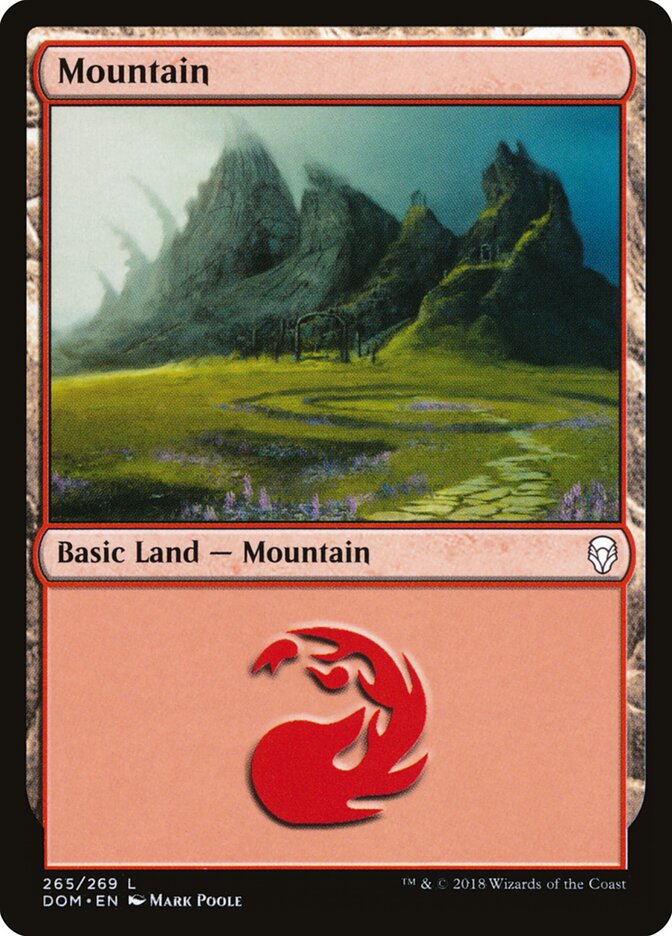 Mountain (V.4) - Dominaria (Land) [DOM-265] Hoofdafbeelding