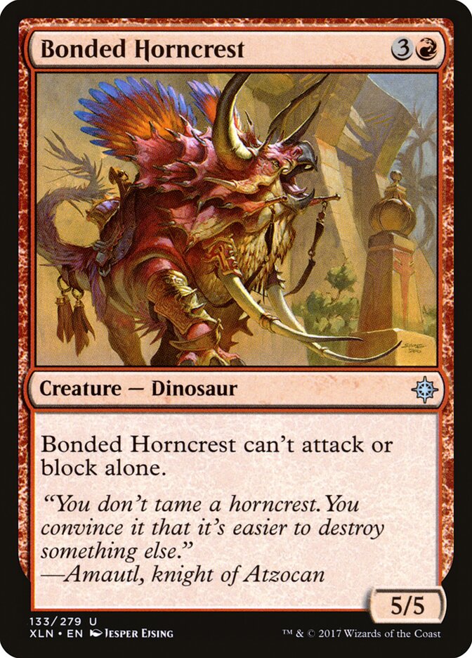 Bonded Horncrest - Ixalan (Uncommon) [XLN-133]