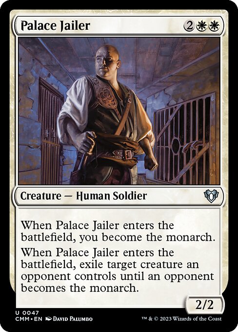 Palace Jailer – Commander Masters (CMM-47) Magic: The Gathering card Immagine principale del prodotto
