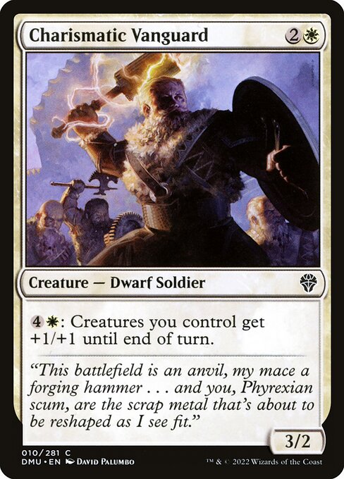 Charismatic Vanguard – Dominaria United (DMU-10) Magic: The Gathering card