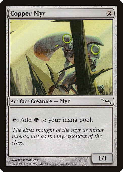 Copper Myr – Mirrodin (MRD-158) Magic: The Gathering card | LC-REM-20260804-15617494548812-a52b2dc4-4fb3-4ddf-bdb6-c63e8c8efc09 Main image