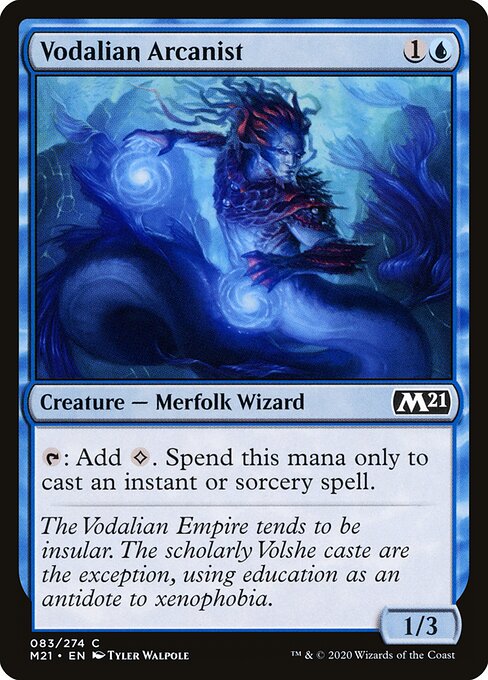 Vodalian Arcanist – Core Set 2021 (M21-83) Magic: The Gathering card | LC-REM-20260804-15150906114380-a52e90c0-b012-4ce5-8462-1e33c7143de5