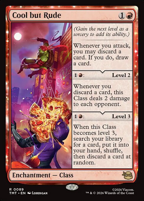 Cool but Rude – Teenage Mutant Ninja Turtles (TMT-89) Magic: The Gathering card | LC-REM-20260804-15611750515020-a566ab2d-6ec8-4833-8ad6-210378b1a20e