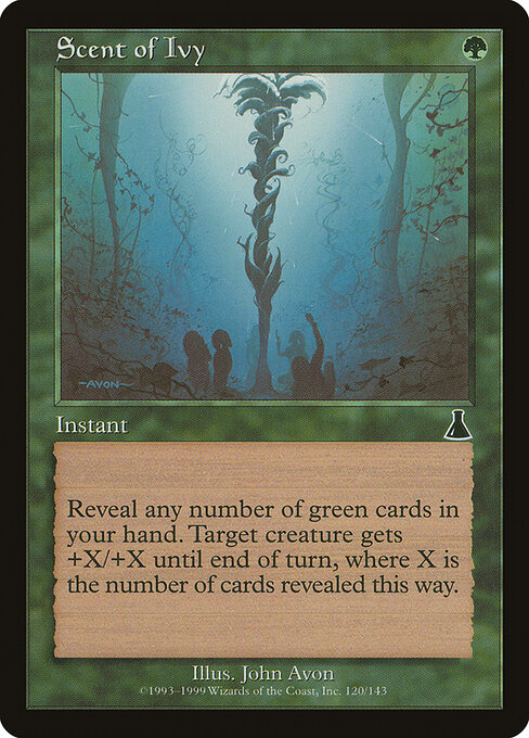 Scent of Ivy – Urza's Destiny (UDS-120) Magic: The Gathering card