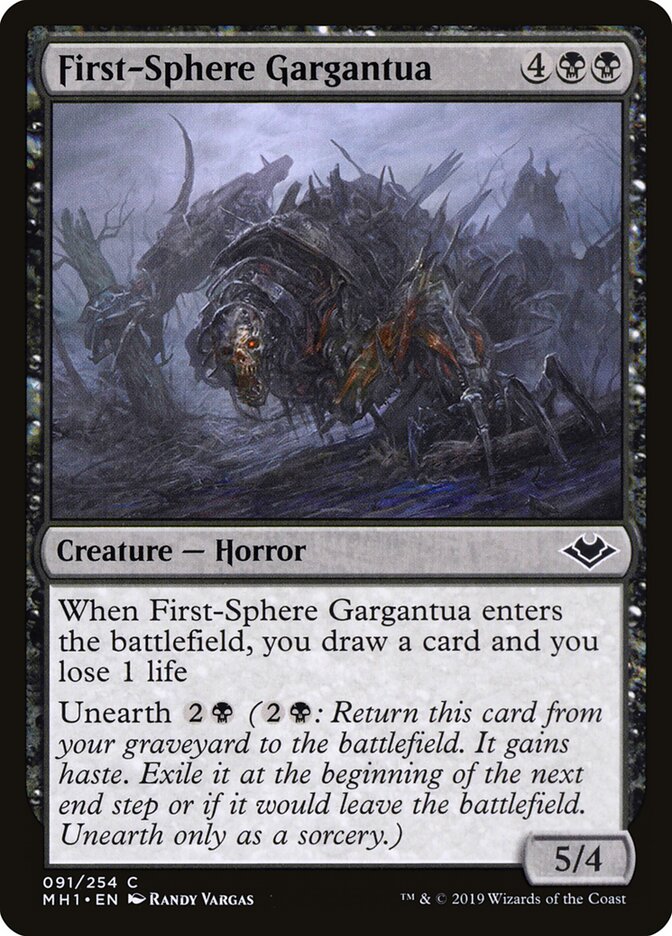 First-Sphere Gargantua - Modern Horizons (Common) [MH1-91]