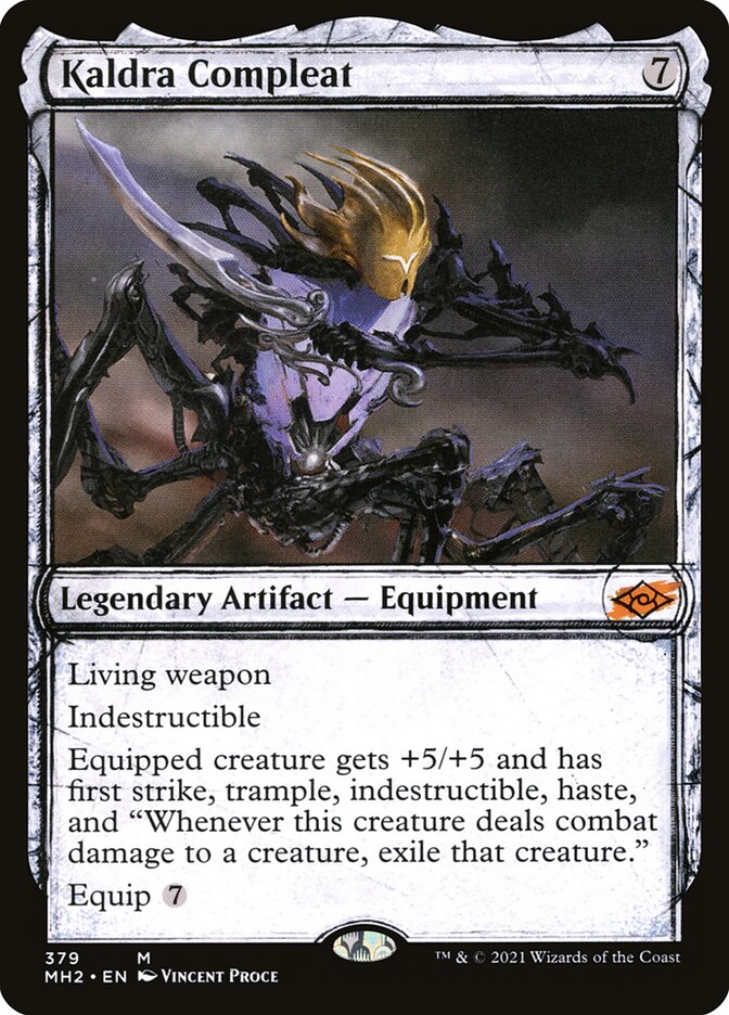 Magic-kaart Kaldra Compleat MH2-379 uit Modern Horizons 2 (Mythic)