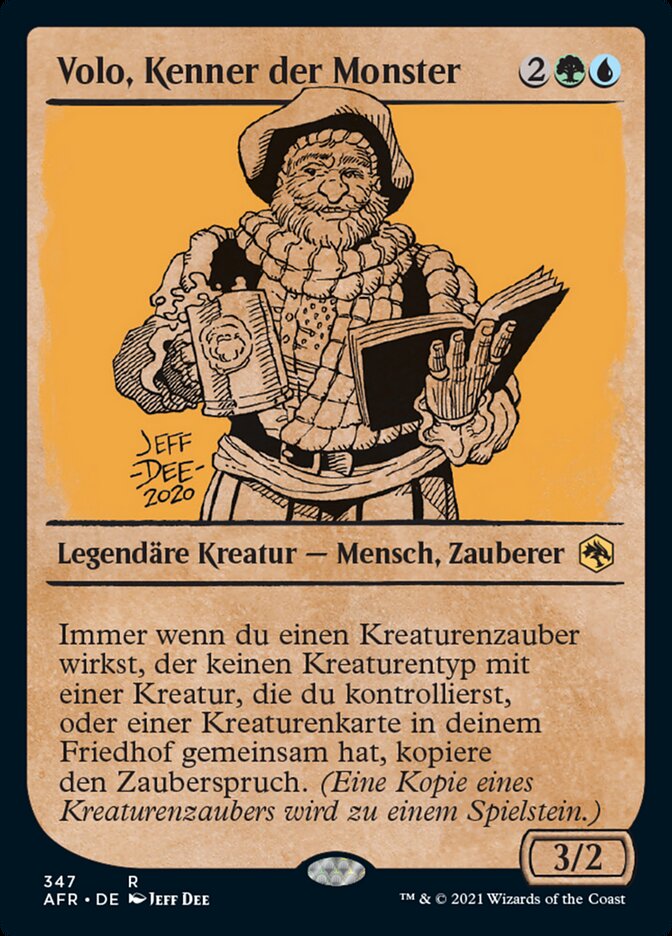 Magic-kaart Volo, Guide to Monsters AFR-347 uit Adventures in the Forgotten Realms (Rare) Hauptbild