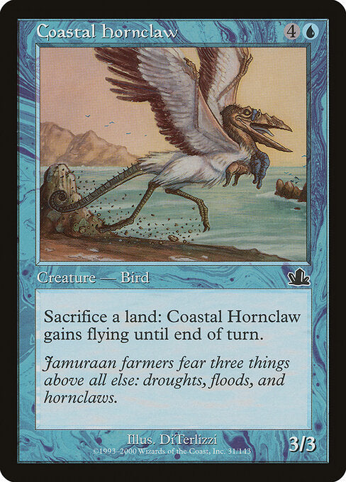 Coastal Hornclaw – Prophecy (PCY-31) Magic: The Gathering card | LC-REM-20260804-15526039716172-a5b91ddc-8630-4214-8dce-215f28ccc685