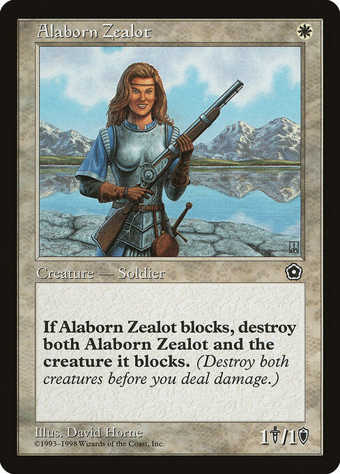 Alaborn Zealot – Portal Second Age (P02-6) Magic: The Gathering card | LC-REM-20260804-15339505058124-a5eba273-0b83-42a7-b8b0-9e0cd6a7aa6f Imagen principal del producto