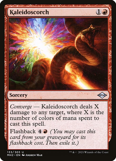 Kaleidoscorch – Modern Horizons 2 (MH2-133) Magic: The Gathering card