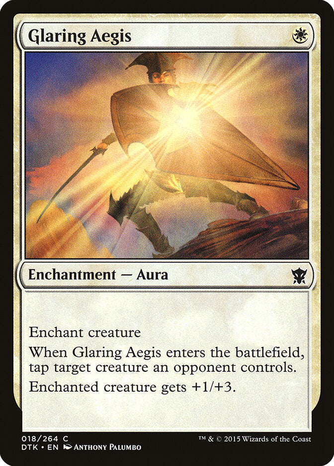 Glaring Aegis - Dragons of Tarkir (Common) [DTK-18] Imagen principal del producto