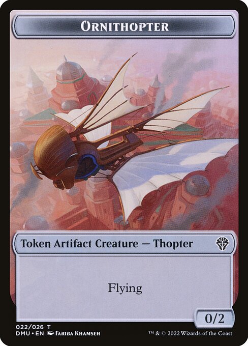 Ornithopter – Dominaria United Tokens (TDMU-22) Magic: The Gathering card | LC-REM-20260804-15150933934412-a63d3174-75af-4dfa-b2f9-c4330c755af1