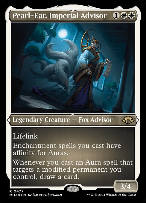 Pearl-Ear, Imperial Advisor – Modern Horizons 3 (MH3-477) Magic: The Gathering card | LC-REM-20260804-15151600337228-a6752d23-e4f4-40b0-9d15-f668b46ca2af
