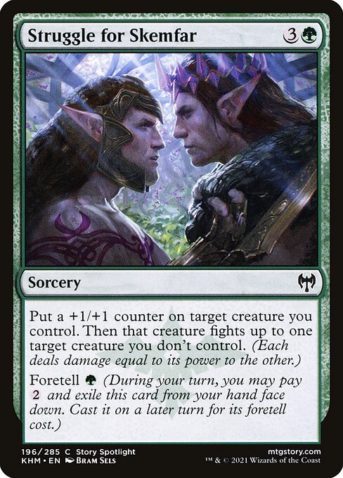 Struggle for Skemfar – Kaldheim (KHM-196) Magic: The Gathering card