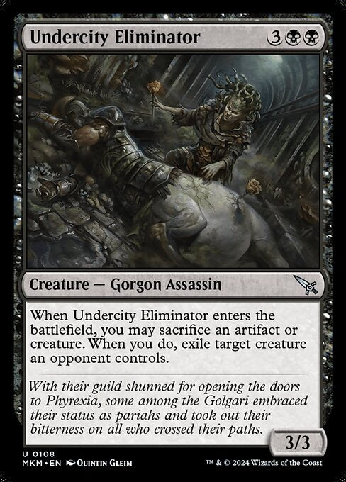 Undercity Eliminator – Murders at Karlov Manor (MKM-108) Magic: The Gathering card | LC-REM-20260804-15151270068556-a67a4c5e-215b-4f03-87f7-c1af4f9f0a63