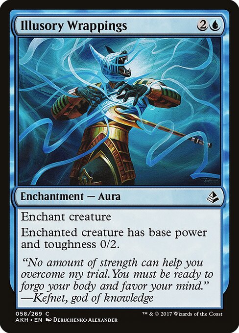 Illusory Wrappings – Amonkhet (AKH-58) Magic: The Gathering card